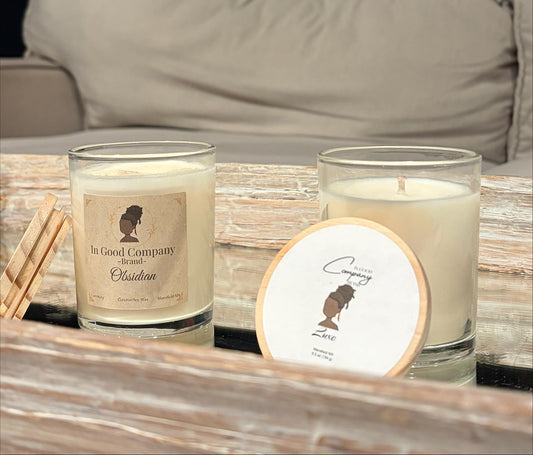 7 oz. Bamboo Top Candle